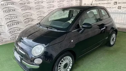 Usata Fiat 500 Lounge 69 CV (50 kW) 2010 Nero Berlina
