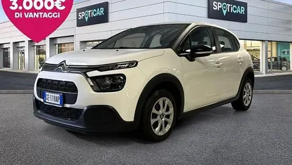 Usata Citroën C3 Feel 83 CV (61 kW) 2021 Bianco Utilitaria