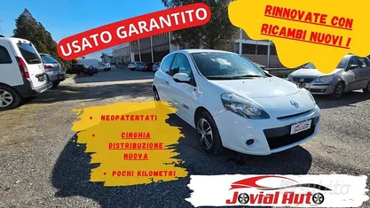 Usata Renault Clio IV 75 CV (55 kW) 2012 Bianco Berlina