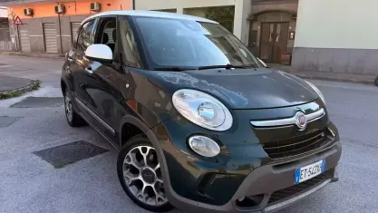 Usata Fiat 500L Lounge 105 CV (77 kW) 2013 Verde Monovolume