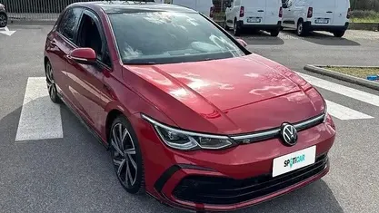 Usata VW Golf VIII R-line 131 CV (96 kW) 2022 Rosso Berlina