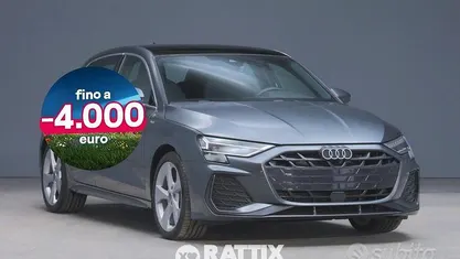 Usata Audi A3 S-Line 149 CV (109 kW) 2025 Grigio Berlina