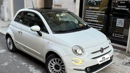 Usata Fiat 500 Lounge 69 CV (50 kW) 2016 Bianco Utilitaria