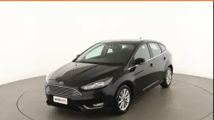 Usata Ford Focus Titanium 120 CV (88 kW) 2018 Nero Berlina