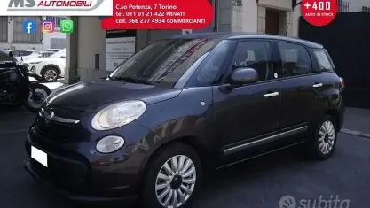 Usata Fiat 500L Living 105 CV (77 kW) 2015 Grigio scuro Monovolume