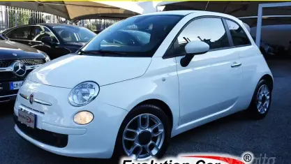 Usata Fiat 500 Sport 69 CV (50 kW) 2009 Bianco pastello Cabrio