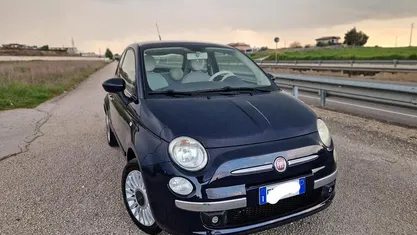 Usata Fiat 500 Lounge 95 CV (69 kW) 2013 Blu Berlina