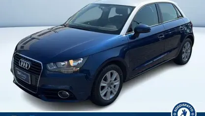Begagnad Audi A1 Sportback Attraction 86 HK (63 kW) 2012 Blå Halvkombi