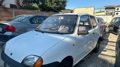 Usata Fiat Seicento 39 CV (28 kW) 1998 Bianco Utilitaria