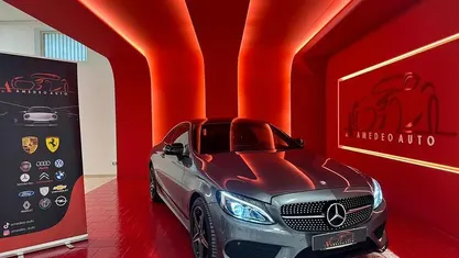 Usata Mercedes C250 Premium Plus 204 CV (150 kW) 2017 Grigio Coupé