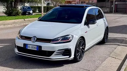 Usata VW Golf VII GTI 245 CV (180 kW) 2019 Bianco Berlina