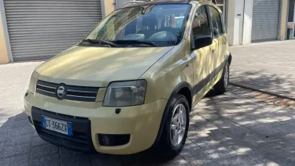 Usata Fiat Panda 4x4 Climbing 69 CV (50 kW) 2005 Giallo Utilitaria