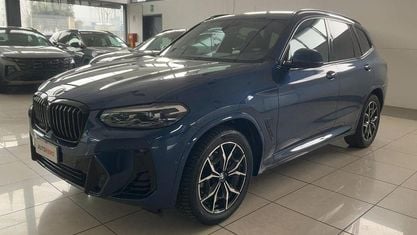 Begagnad BMW X3 M Sport 190 HK (139 kW) 2023 Blå SUV