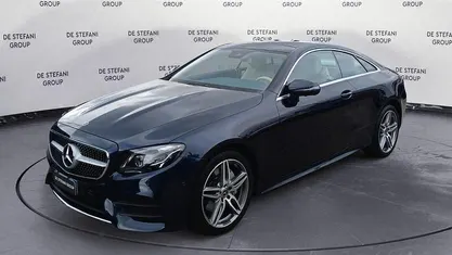 Usata Mercedes E220 Premium 194 CV (142 kW) 2019 Blu Coupé