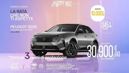 Usata Peugeot 3008 GTi 145 CV (106 kW) 2025 Grigio SUV