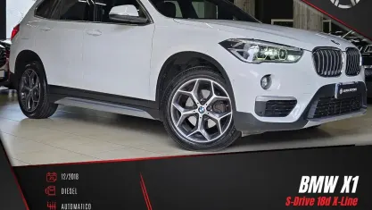 Usata BMW X1 xLine 150 CV (110 kW) 2018 Bianco SUV