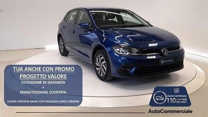 Begagnad VW Polo Edition 95 HK (69 kW) 2025 Blå Halvkombi