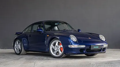 Usata Porsche 993 Turbo 408 CV (300 kW) 1995 Blu Coupé