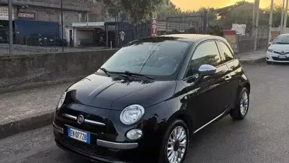 Usata Fiat 500 Lounge 95 CV (69 kW) 2012 Nero Berlina