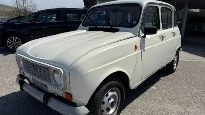 Usata Renault R4 39 CV (28 kW) 1986 Bianco Utilitaria