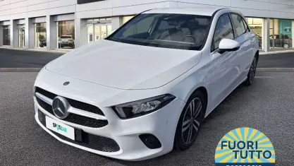 Usata Mercedes A180 Executive 116 CV (85 kW) 2019 Bianco Utilitaria