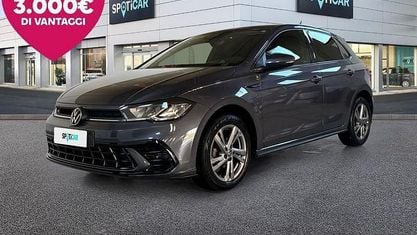 Occasion VW Polo R-line 95 PK (69 kW) 2022 Grijs Hatchback