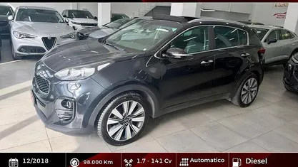 Usata Kia Sportage GT-Line 141 CV (103 kW) 2018 Nero SUV