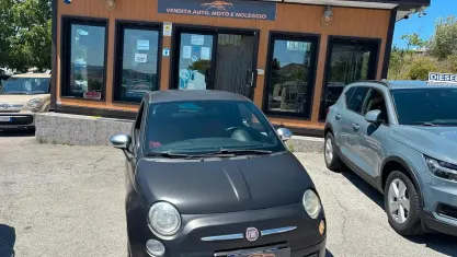 Usata Fiat 500 Lounge 95 CV (69 kW) 2010 Nero Berlina