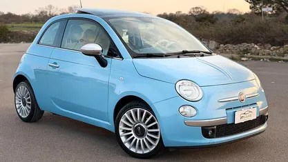Usata Fiat 500 Lounge 86 CV (63 kW) 2013 Blu Berlina