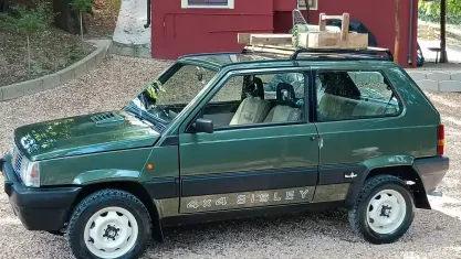 Usata Fiat Panda 4x4 50 CV (36 kW) 1990 Verde Utilitaria
