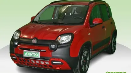 Rosso Usata 2024 Fiat Panda Cross Cross Due volumi | 13.900 € (Buon prezzo)