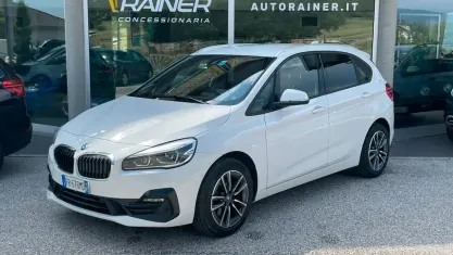 Usata BMW 218 Active Tourer Sport Line 150 CV (110 kW) 2018 Bianco Monovolume
