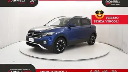 Usata VW T-Cross Style 95 CV (69 kW) 2020 Blu SUV