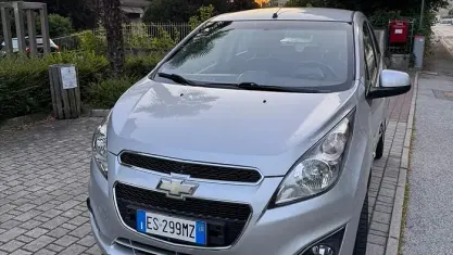 Usata Chevrolet Spark 68 CV (50 kW) 2013 Grigio Utilitaria