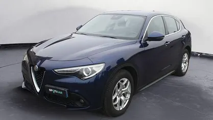 Usata Alfa Romeo Stelvio Business 160 CV (117 kW) 2021 Blu SUV