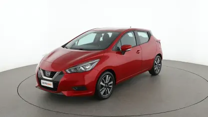 Usata Nissan Micra Acenta 71 CV (52 kW) 2018 Rosso Utilitaria