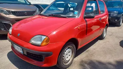Usata Fiat Seicento S 39 CV (28 kW) 1999 Rosso Utilitaria