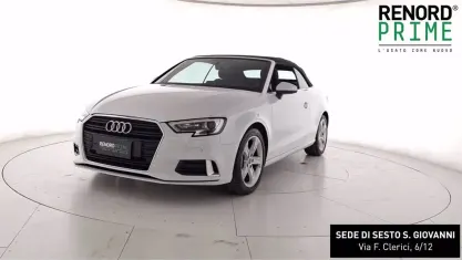 Usata Audi A3 Cabriolet Sport 150 CV (110 kW) 2018 Bianco Cabrio