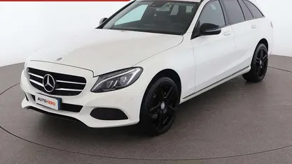Bianco Usata 2016 Mercedes C220 Station wagon | 16.399 € (Buon prezzo)