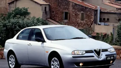 Usata Alfa Romeo 156 105 CV (77 kW) 1999 Nero Berlina