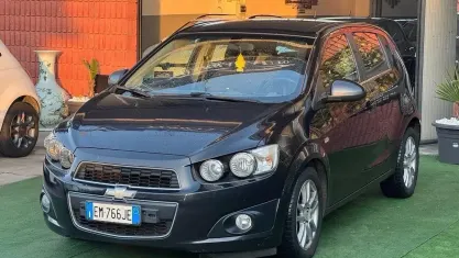 Usata Chevrolet Aveo LT 95 CV (69 kW) 2012 Nero Berlina