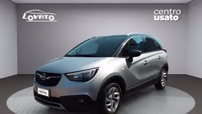 Usata Opel Crossland X Innovation 83 CV (61 kW) 2019 Grigio tetto nero SUV