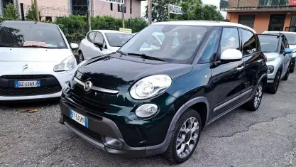 Usata Fiat 500L Trekking 85 CV (62 kW) 2015 Verde Monovolume