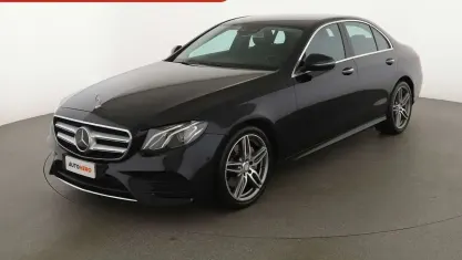 Usata Mercedes E220 AMG line 195 CV (143 kW) 2017 Nero Berlina