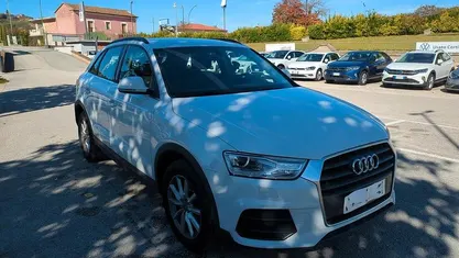 Usata Audi Q3 Business 150 CV (110 kW) 2018 Bianco ghiacciaio metallizzato SUV