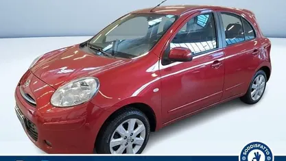 Usata Nissan Micra Acenta 98 CV (72 kW) 2011 Rosso metallizzato Utilitaria
