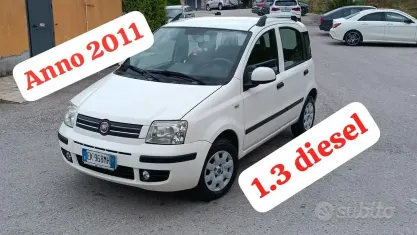 Usata Fiat Panda 75 CV (55 kW) 2011 Bianco Utilitaria