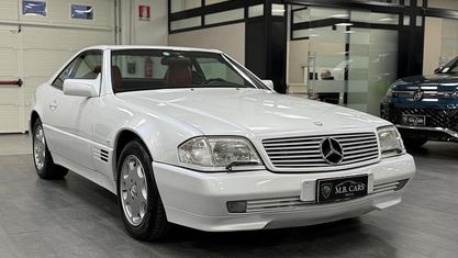 Käytetty Mercedes SL300 231 HP (169 kW) 1997 Valkoinen Coupe - kaksiovinen