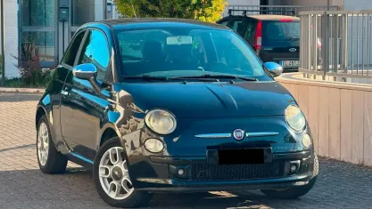 Usata Fiat 500 Pop 75 CV (55 kW) 2009 Nero Cabrio