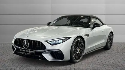 Usata Mercedes SL63 AMG Premium Plus 585 CV (430 kW) 2023 Grigio chiaro Cabrio